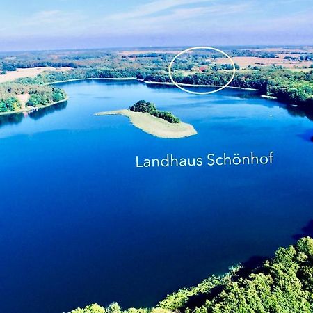 פלדברג Landhaus Schoenhof מראה חיצוני תמונה